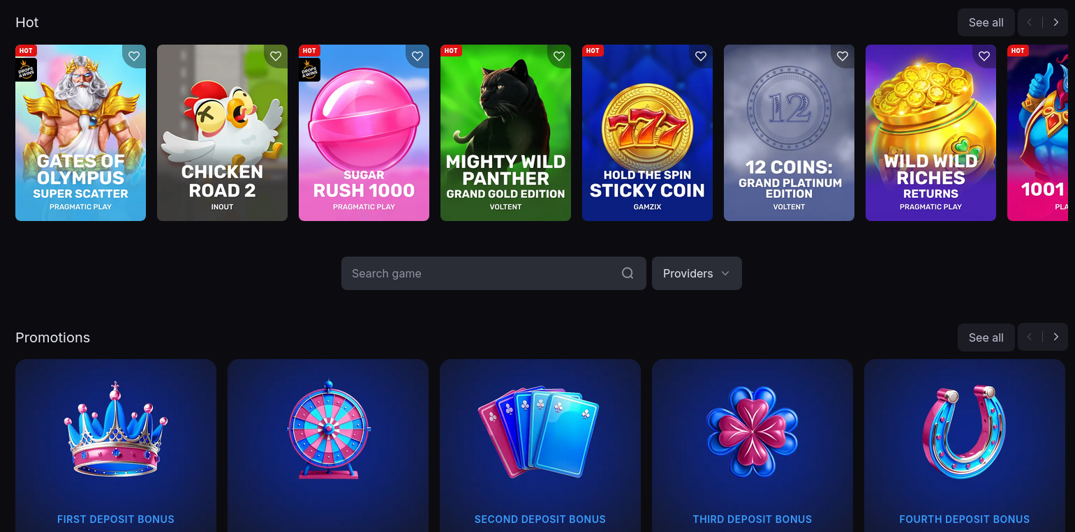 SkyCrown Online Pokies Games Screenshot showing slot machines and gameplay